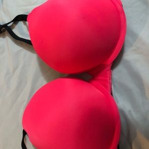 Pink bras